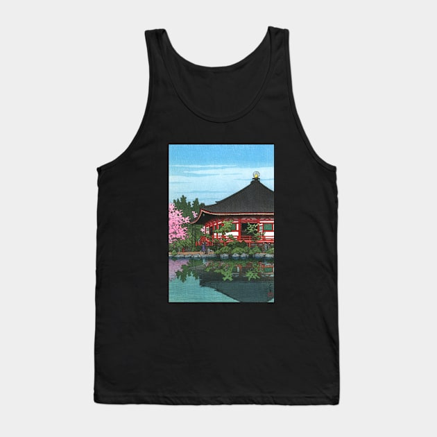 Daigo Denpo Temple at Kyoto by Kawase Hasui Tank Top by Takeda_Art